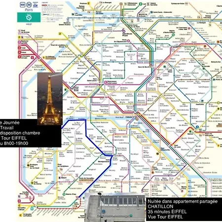 Dayroom Espace Paris Sans Nuitee Et Partagee Nuitee -- Repos Journee Ou Espace Travail 8-19h Proche Tour Eiffel Ou Usage Bureau A L'heure En Journee -- Nuitee Avenue Paris Apartment
